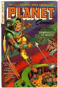Image result for Planet Comics 70 Reprint