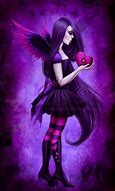 Image result for Gothic Angel Statue Black