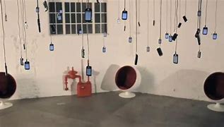 Image result for Installation Artist Hanging Cell Phones