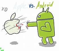 Image result for Android Fighting Apple Fan Art