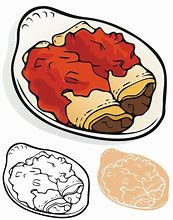 Image result for Enchiladas Drawing