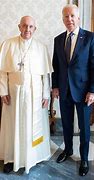 Image result for The Pope John Paul and Biden