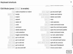 Image result for Jupyter Notebook Shortcuts