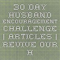 Image result for 30-Day Wife Encouragement Challenge