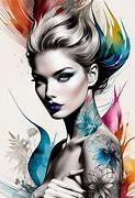 Image result for Colorful Line Art