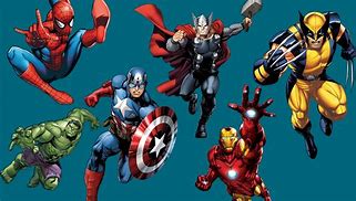 Image result for Marvel SuperHeroes List