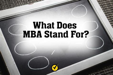 Image result for MBA Stands For