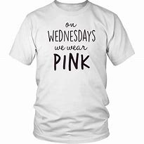 Image result for On Wednesdays We Wear Pink Mean Girls Phrase PNG