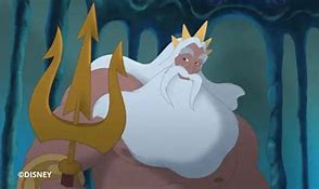 Image result for King Triton Little Mermaid Disney