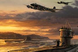 Image result for WW2 U-Boat Hunter Art