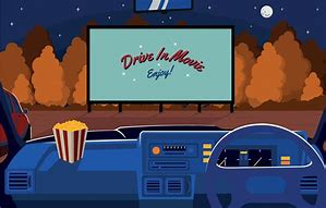 Image result for Drive in Movie Clip Art