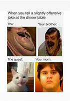 Image result for Dinner Cat Meme