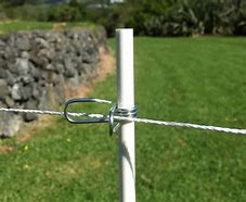 Image result for Electric Fence Wire Clips