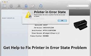 Image result for What to Do If Printer Is in Error State