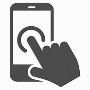 Image result for Tap Screen Icon