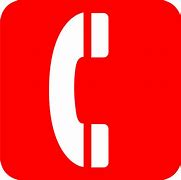Image result for Phone Icon Black Red