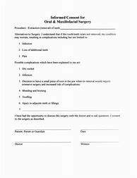 Image result for Procedure Consent Form