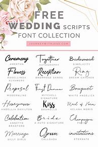 Image result for Wedding Script Fonts