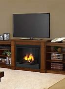 Image result for Electric Fireplace TV Stands for Flat Screens