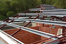 Image result for Metal Building Roof Framing