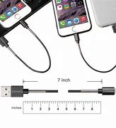Image result for iPhone Cable Black Short