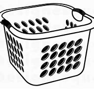 Image result for Empty Laundry Basket Clip Art