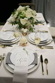 Image result for Elegant Party Table Settings