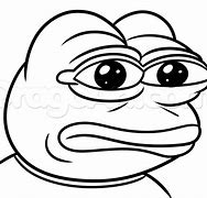 Image result for Pepe Outline