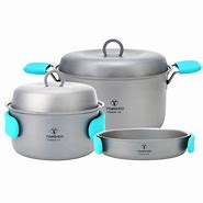 Image result for Outside Kitchen Pots and Pans