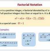 Image result for Factorial Math