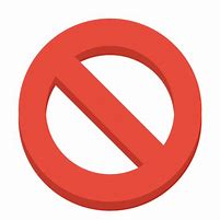 Image result for Ban Sign No Face