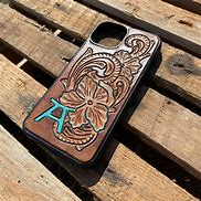 Image result for Custom Tooled Leather iPhone Case