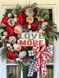 Image result for Double Wreath Over Door Hanger