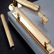 Image result for Gold Brass Kitchen Cabinet Hardware
