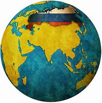Image result for Above Russia Globe