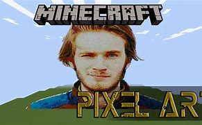 Image result for PewDiePie Minecraft Pixel Art