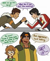Image result for Voltron Legendary Defender Keith and Lance Memes
