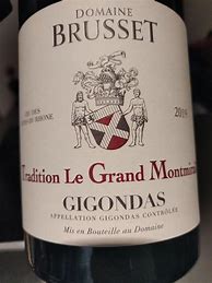 Image result for Brusset Gigondas Tradition Grand Montmirail
