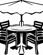 Image result for patio table in clip art