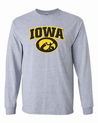 Image result for Iowa Hawkeyes Long Sleeve T-Shirt