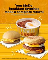 Image result for McDonald's Breakfast Ads