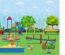 Image result for School Playground Cartoon Colored