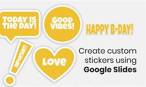 Image result for Google Slides Stickers