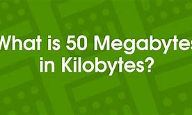 Image result for 50 Megabytes