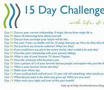 Image result for 15 Day Challenge Button