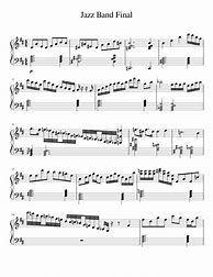 Image result for Jazz Band Sheet Music