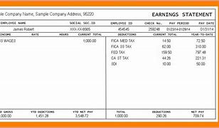 Image result for Free Pay Stub Template for 1099 Employee