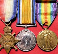 Image result for British WW1 Medals
