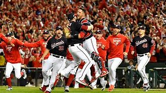 Image result for Nationals Win the WS