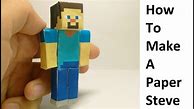 Image result for Minecraft Steve Paper Model